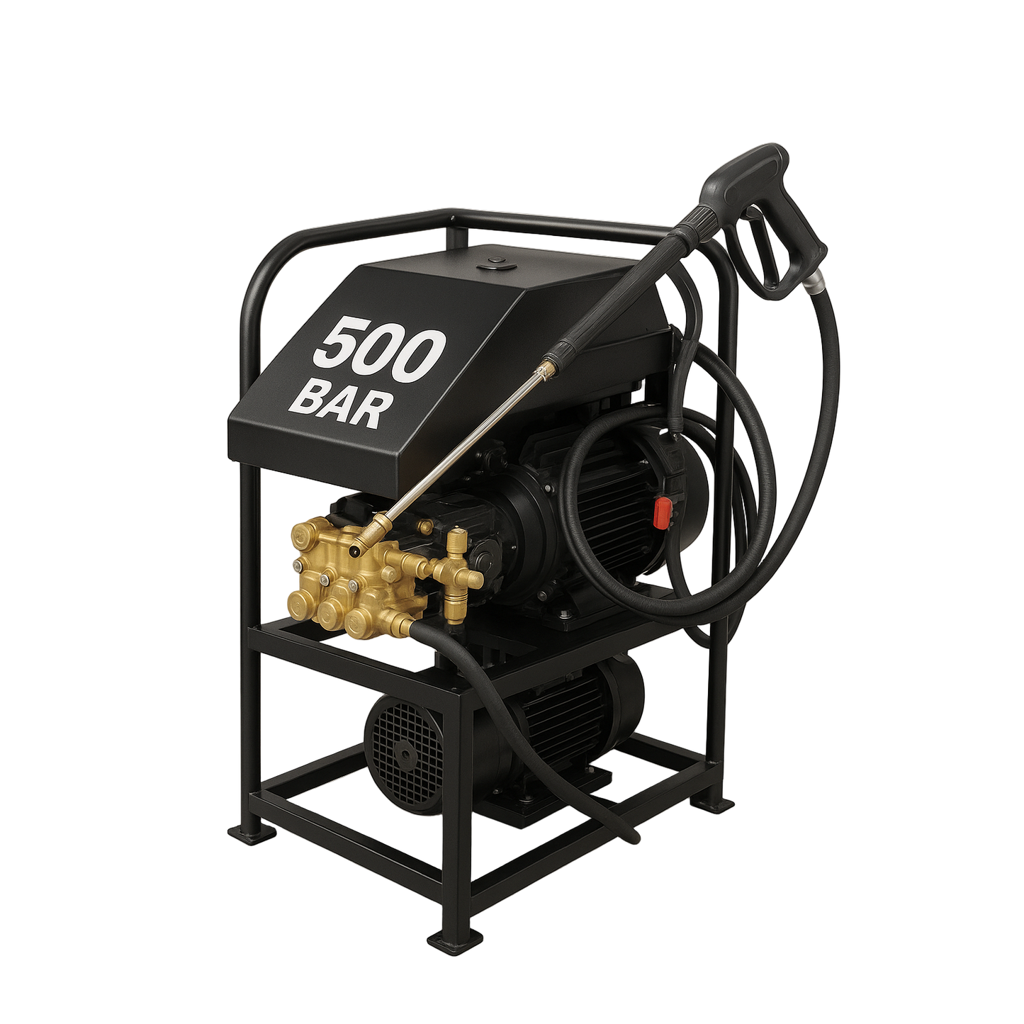 500 Bar High Pressure Cleaner Set - Professional Grade Industrial Washer - Al Yaqeen