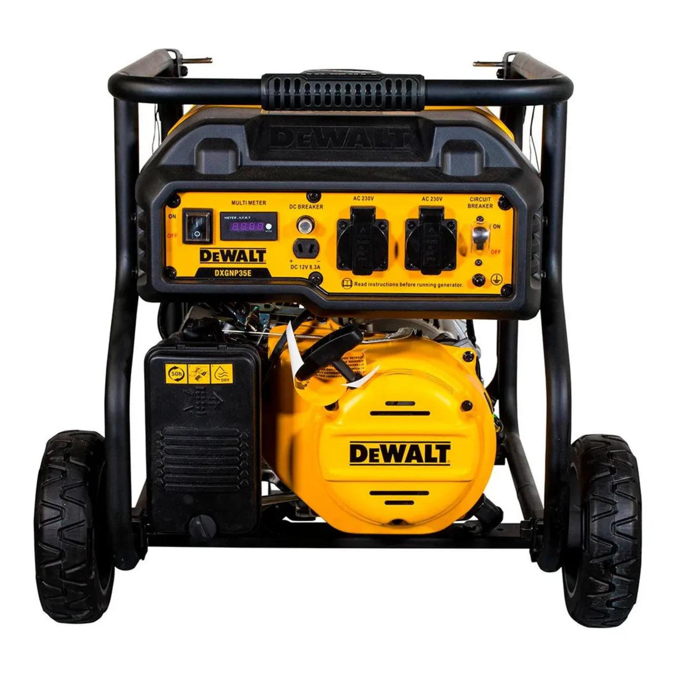 DEWALT DXGNP35E/351E Petrol Generator 3.5Kw - Al Yaqeen