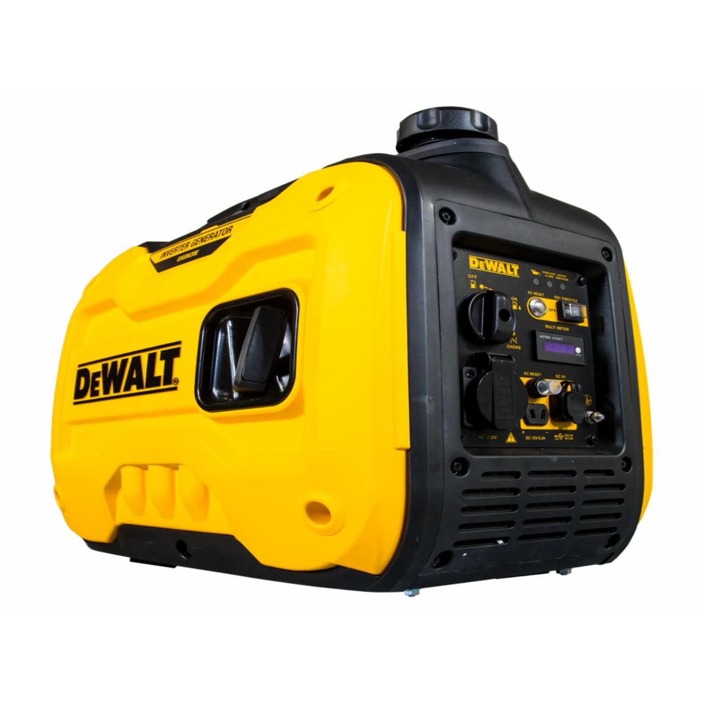 DEWALT DXGNI20E Petrol Inverter Generator Silent 2.0kW - Al Yaqeen