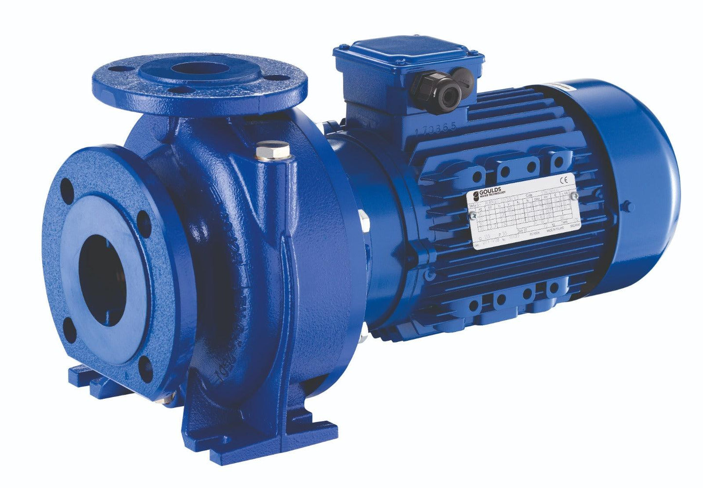 NSCE 50/125/40/P25VCS4 Horizontal End Suction Pump 2 Pole 400v