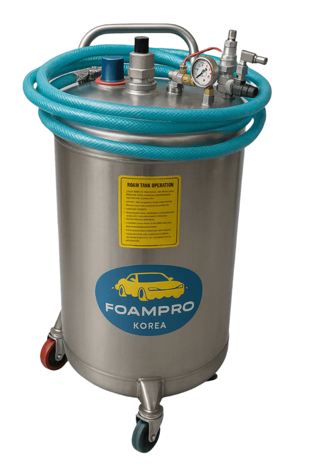 Car Foam Machine 80L Stainless Steel - Al Yaqeen