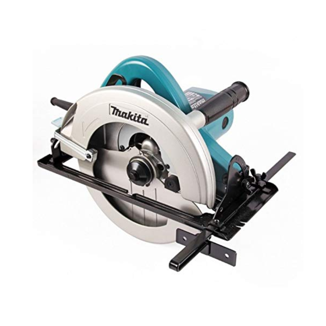 Makita circular saw on a white background