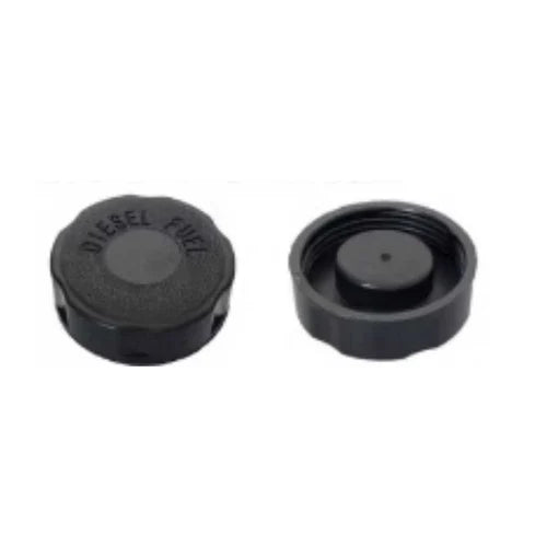 diesel engine fuel tank cap on a white background