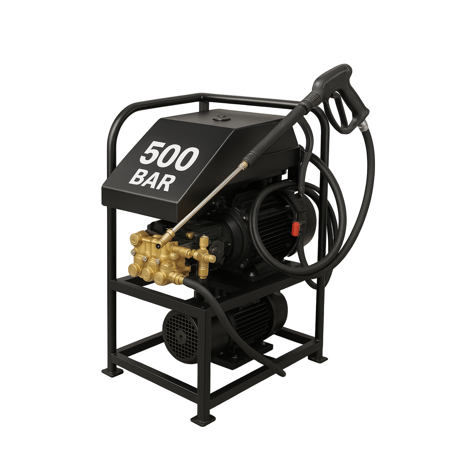 500 Bar High Pressure Cleaner Set - Professional Grade Industrial Washer - Al Yaqeen