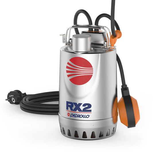 RX Stainless-steel submersible drainage pumps for clear water