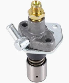 Diesel engine injection pump on a white background